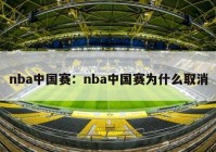 nba中国赛：nba中国赛为什么取消