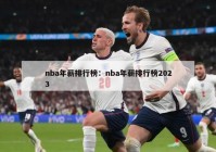 nba年薪排行榜：nba年薪排行榜2023